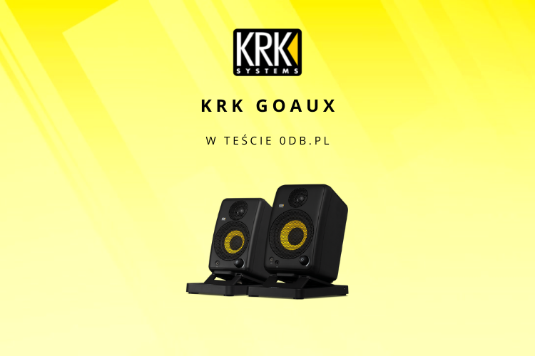 Tomasz Wróblewski z 0db.pl wziął na warsztat nowości od amerykańskiego producenta - KRK Systems - mobilne monitory odsłuchowe z serii GoAux!