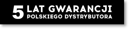 5 lat gwarancji polskiego dystrybutora