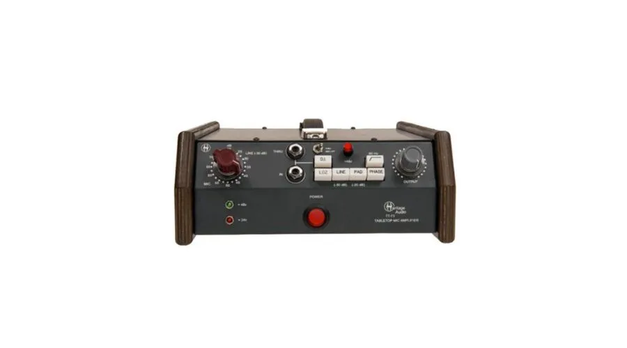 Jednokanałowy analogowy przedwzmacniacz Heritage Audio TT-73
