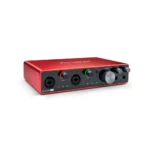 Focusrite Scarlett 8i6 3rd Gen z lewej