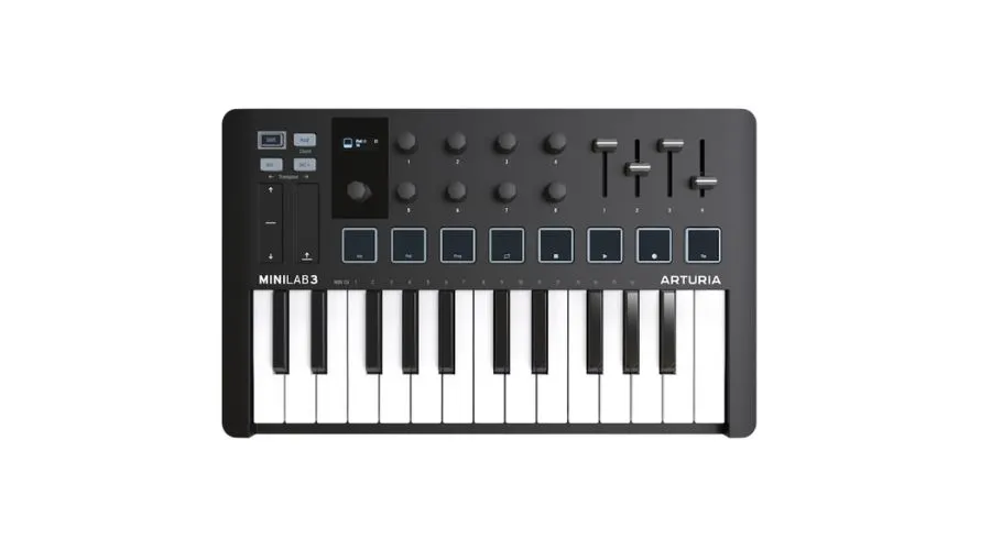Kontroler MIDI typu plug-and-play Arturia MiniLab 3