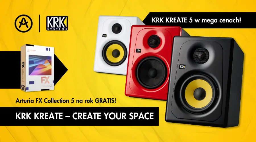 KRK Kreate 5 - Arturia FX Collection 5 gratis