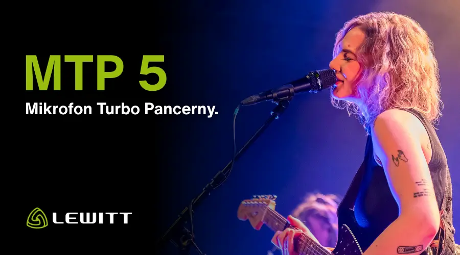 LEWITT MTP 5 mikrofon turbo pancerny