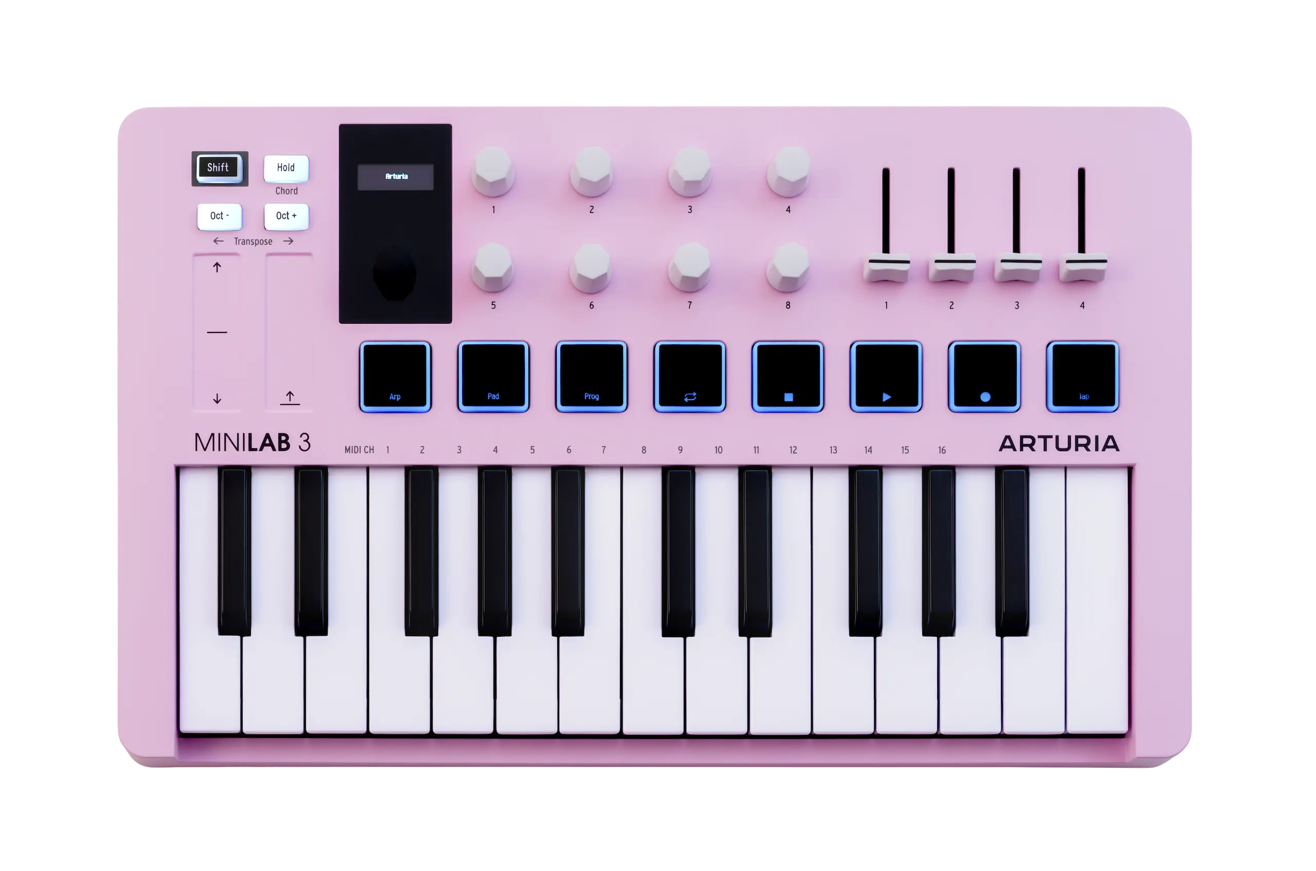 Arturia MiniLab 3 Rose Quartz