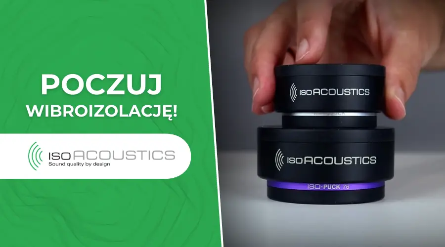 IsoAcoustics - poczuj wibroizolację