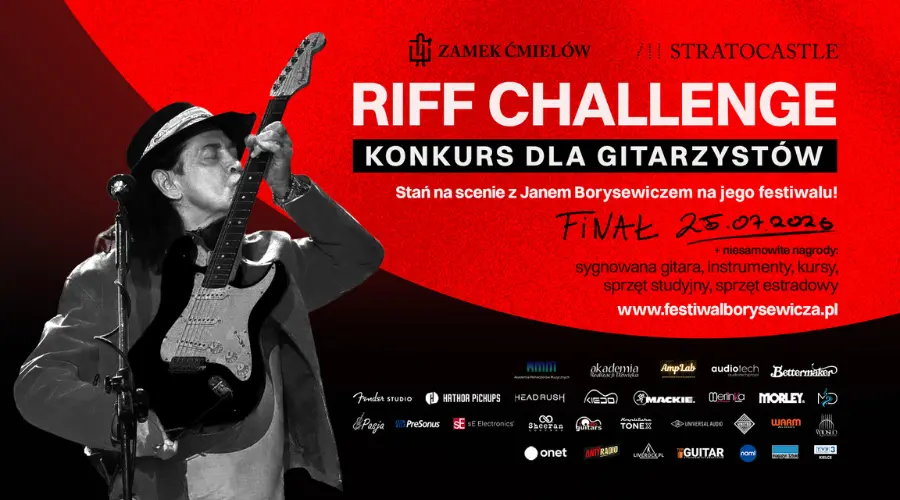 Festiwal Jana Borysewicza - konkurs riff challenge