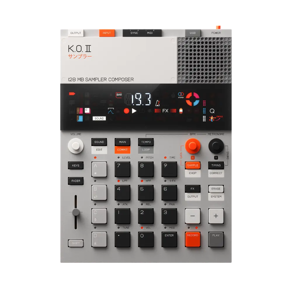 teenage engineering EP-133 K.O. II 128MB