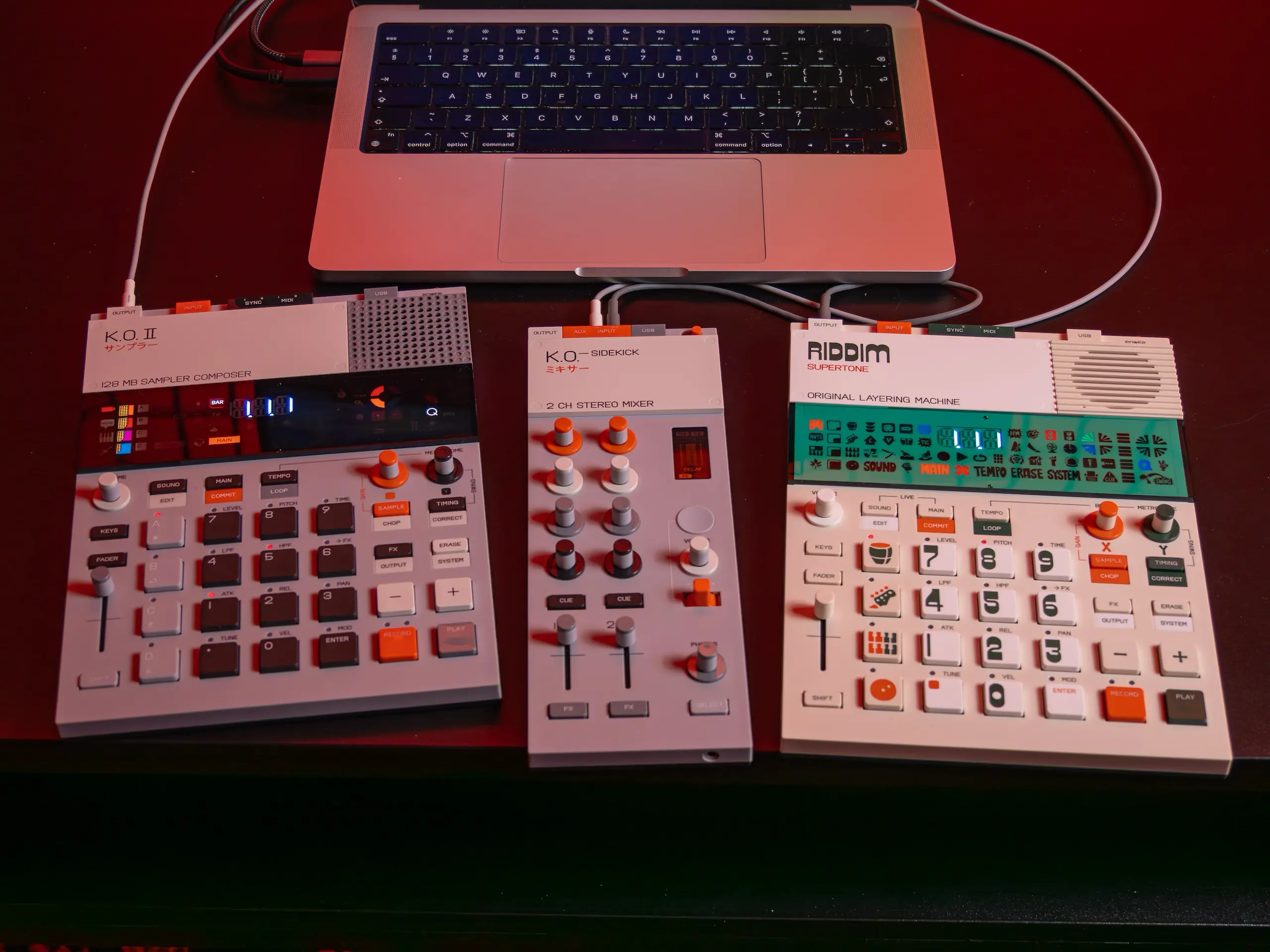 teenage engineering EP-136 K.O. II sidekick