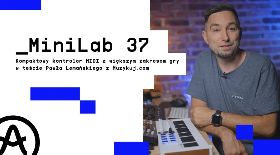Arturia MiniLab 37 test muzykuj