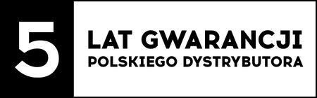 5 lat gwarancji polskiego dystrybutora