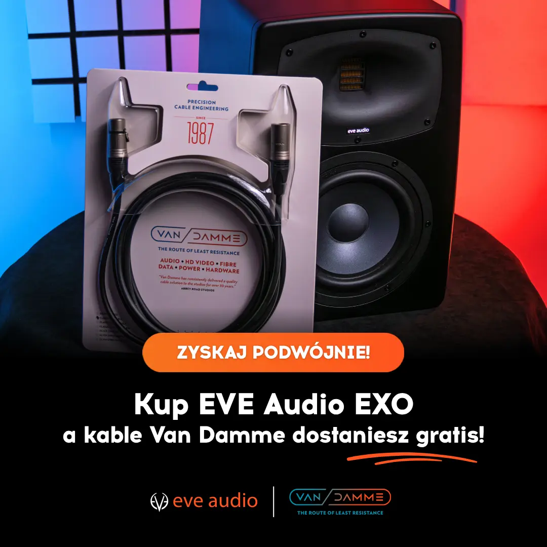 EVE Audio EXO & kable Van Damme