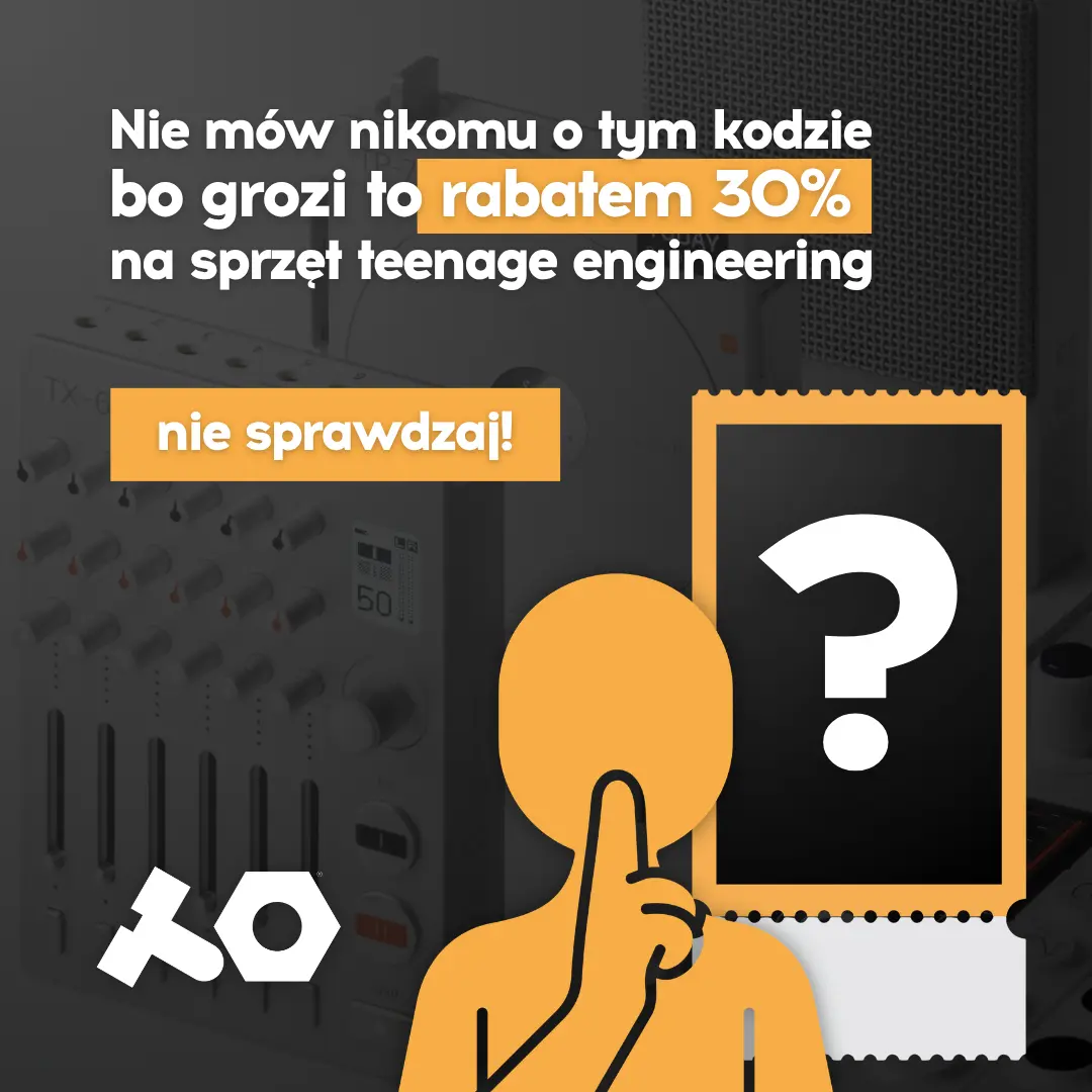 teenage engineering - nie mów nikomu o tym kodzie