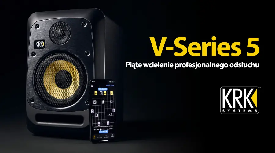 KRK V-Series 5 - piąte wcielenie profesjonalnego odsłuchu - apka