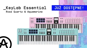 Arturia KeyLab Essential mk3 Rose Quartz i Aquamarine - dostępne