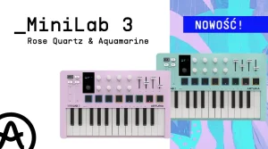Arturia MiniLab 3 Rose Quartz i Aquamarine - premiera