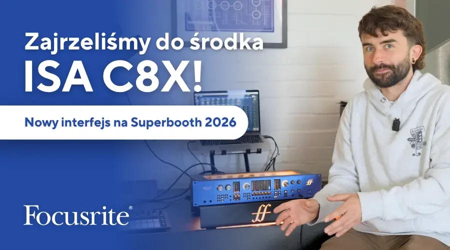 Focusrite ISA C8X - Superbooth 2026 - 900x500