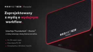 Focusrite RedNet TNX interfejs Dante