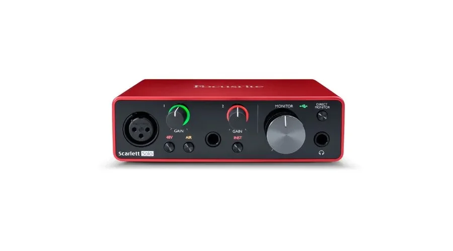 DTM・DAW Scarlett Solo(gen3) Focusrite Scarlett Solo 3rd Gen - Audiotech - profesjonalne