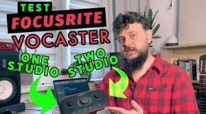 Zestaw do podcastów Focusrite Vocaster One/Two Studio