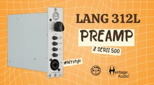 Heritage Audio Lang 312L preamp outboard analogowy