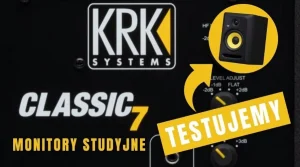 Monitory studyjne bliskiego i średniego pola KRK Classic 7