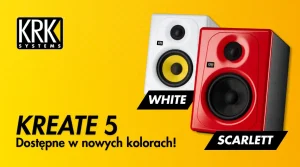 KRK Kreate 5 White i Scarlett