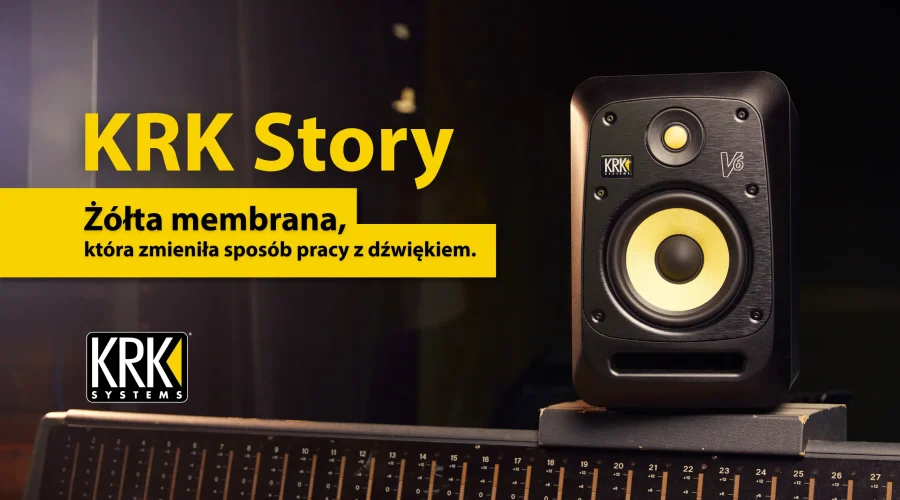 KRK Story. Żółta membrana, która zmieniła sposób pracy z dźwiękiem