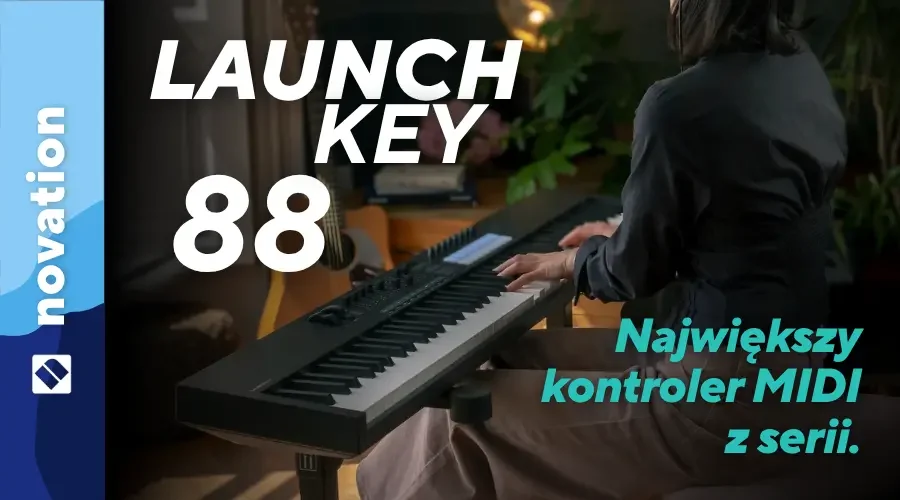Novation Launchkey 88 Mk4 - największy kontroler MIDI z serii Launchkey MK4