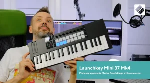 Novation Launchkey Mini 37 mk4 kontroler midi musoneo