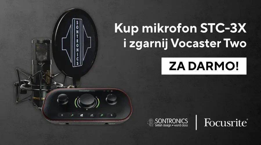 Sontronics STC-3X - Focusrite Vocaster gratis