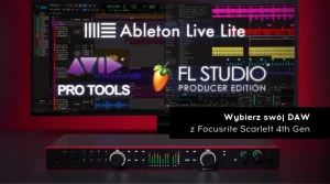 Wybierz swój DAW z Focusrite Scarlett 900x500