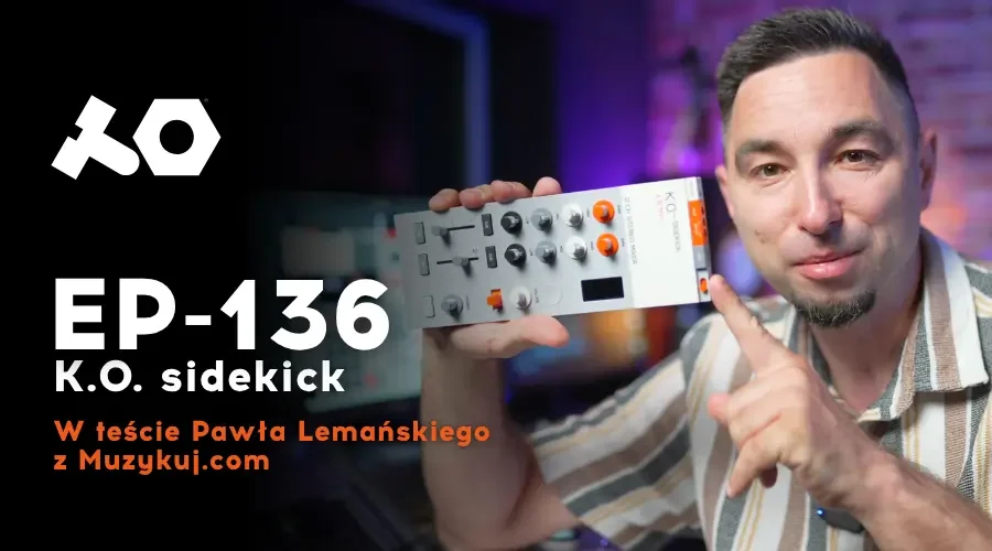 teenage engineering EP-136 sidekick - test muzykuj